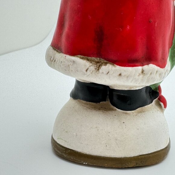 Vintage 1990 Santa Claus Bag of Toys Figurine 1913 Style Ornament Gift - Picture 6 of 12